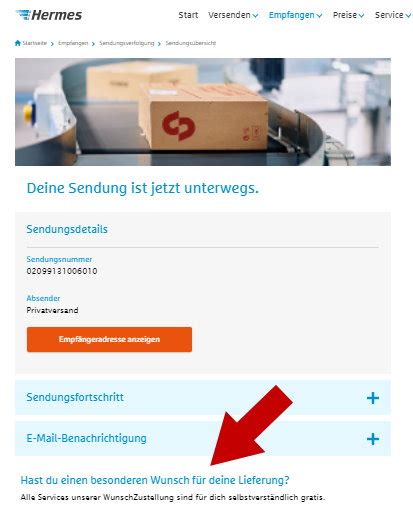 hermes erneute zustellung|hermes paket umleiten.